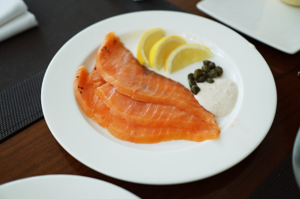 salmon is excellent source of biotin