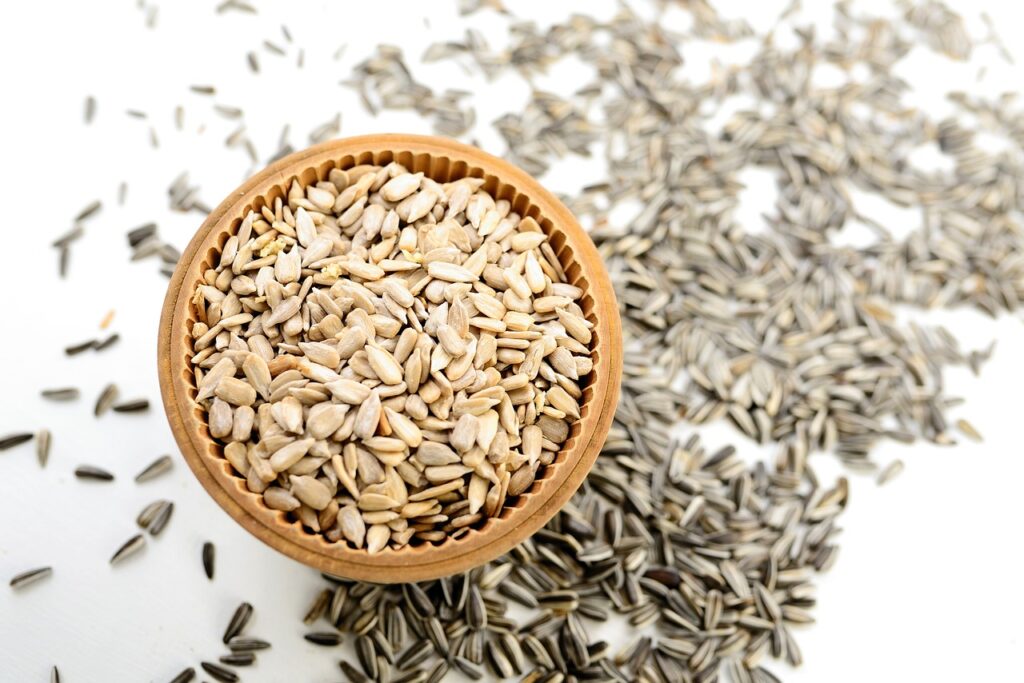 sunflower seeds rich in micrinutrients